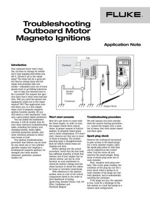 Troubleshooting Outboard Motor Magneto Ignitions Application Note