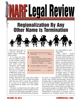 NARF Legal Review 29-2