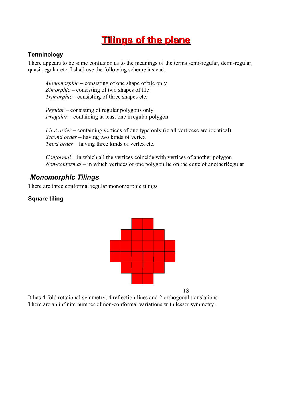 Regular Tilings with Heptagons