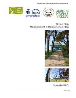 Green Flag Management & Maintenance Plan