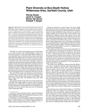 Shrubland Ecosystem Genetics and Biodiversity: Proceedings; 2000 June 13–15; Provo, Suite of Locations
