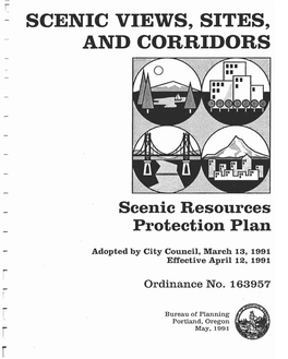 Scenic Resources Protection Plan