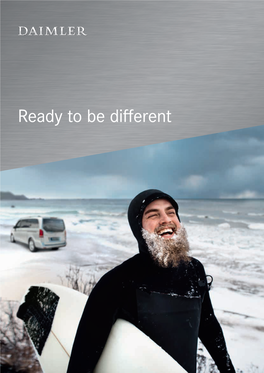 Diversity Brochure “Ready to Be Different”