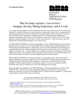 Atangan, the Gay Dating Experience, and LA Life