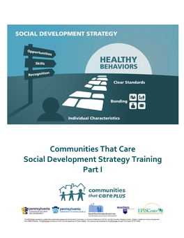 Communities That Care Social Development Strategy Training Part I