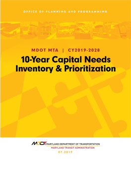 Capital Needs Inventory