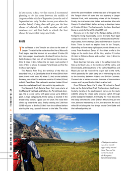 Tonquin Valley, with the Ramparts Rising Majestically Across the Lake