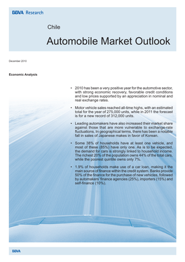 Automobile Market Outlook