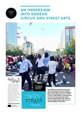 An Immersion Into Korean Circus and Street Arts