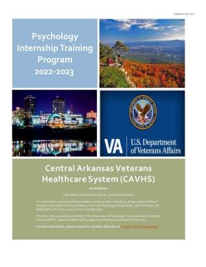 Psychology Internship Training Program 2022-2023