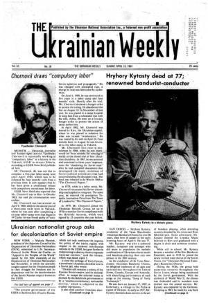 The Ukrainian Weekly 1984, No.16
