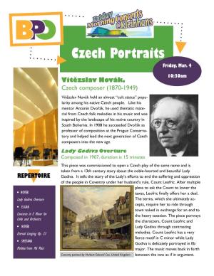 Czech Portraits Friday, Mar