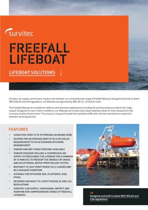 Freefall Lifeboat Lifeboat Solutions