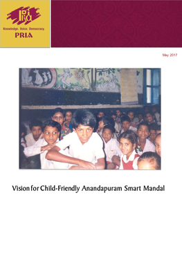 Vision for Child-Friendly Anandapuram Smart Mandal