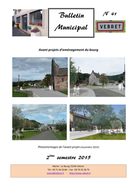 Bulletin Municipal Est Édité Sur Papier Par Nos Soins