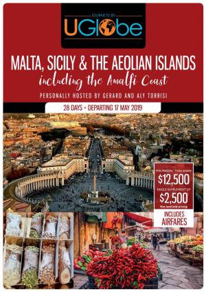 Malta, Sicily & the Aeolian Islands