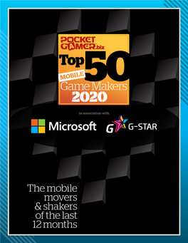 Pocketgamer.Biz Top 50 Developer 2020