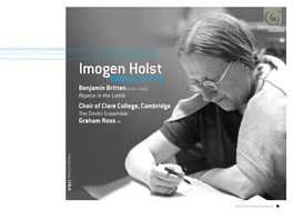 Imogen Holst CHORAL WORKS Benjamin Britten (Orch