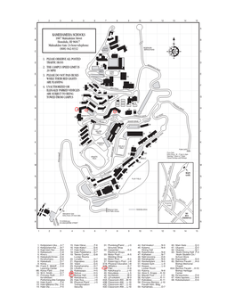 Campus Map 2001 8X11
