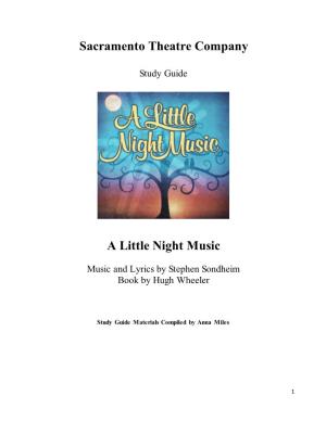 A Little Night Music Study Guide