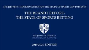 2020 Brandt Report: the State of Sports Betting