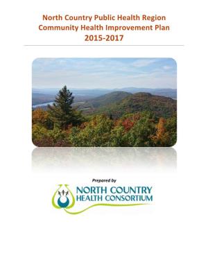 North Country Public Health Region Community Health Improvement Plan 2015-2017