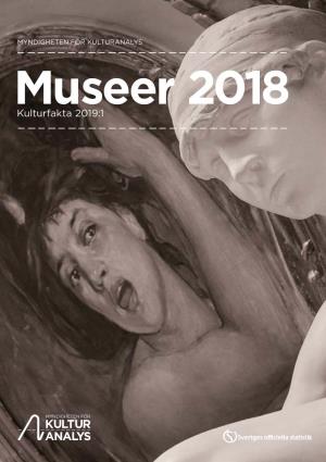 Museer 2018, Kulturfakta 2019:1