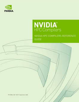 Nvidia Hpc Compilers Reference Guide