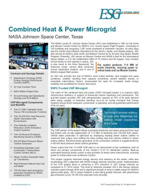Combined Heat & Power Microgrid