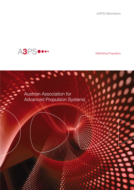 Austrian Association for Advanced Propulsion Systems Imprint