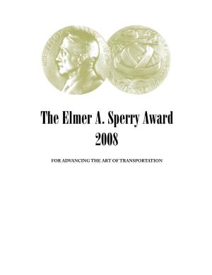 The Elmer A. Sperry Award 2008