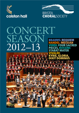 Concert Season 2012–13