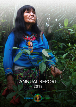 Chaikuni Institute Annual Report 2018