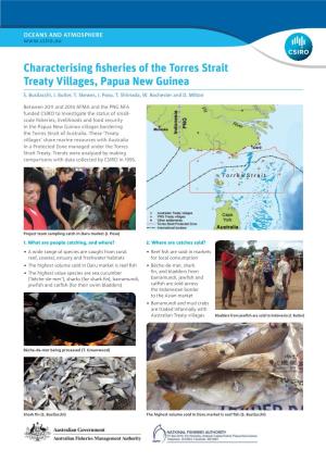 Characterising Fisheries of the Torres Strait Treaty Villages, Papua New Guinea S