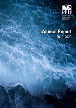 Annual Report of the Society for Underwater Technology (2019-2020)