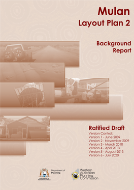 Mulan Layout Plan 2 Draft Version 6 Background Report