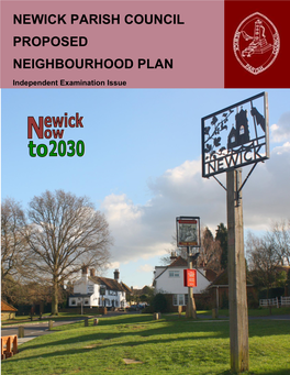 Newick Parish Council Proposed Neighbourhood