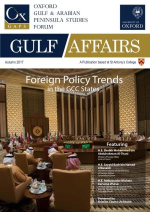 Foreign Policy Trends in the GCC States
