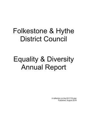 Folkestone & Hythe District Council Equality & Diversity