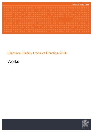 Electrical Safety Code of Practice 2020