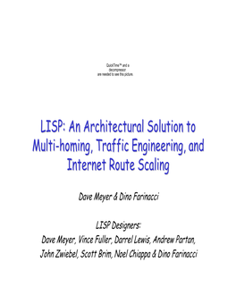 LISP Designers