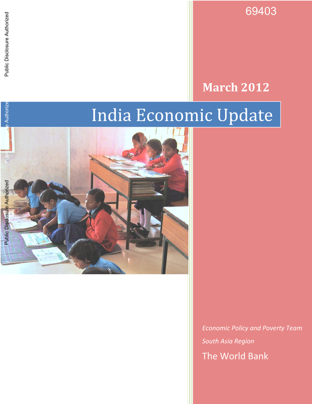 India Economic Update March 2012