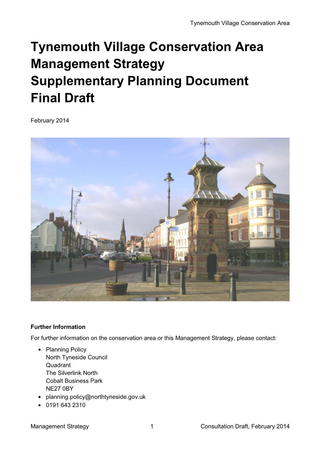 tynemouth-village-conservation-area-management-strategy-supplementary