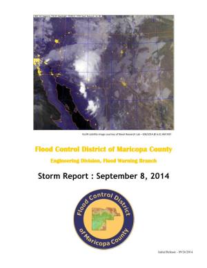 Storm Report : Sep. 8, 2014
