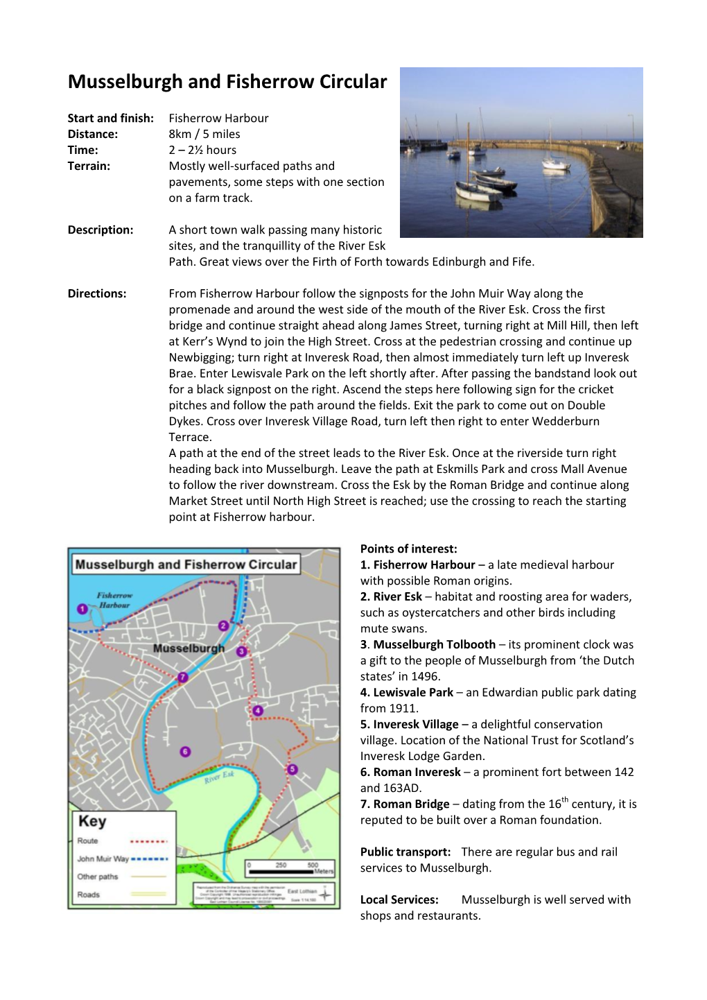 Musselburgh and Fisherrow Circular