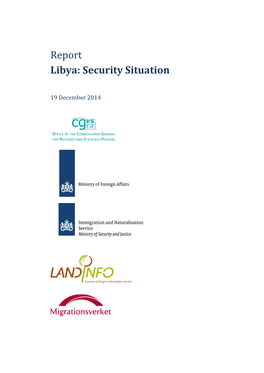 Report Libya: Security Situation