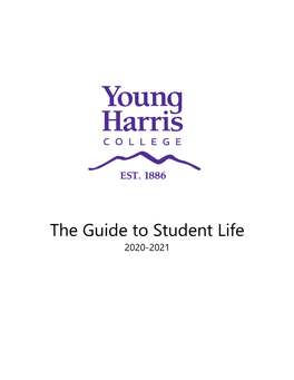 2020-2021 Guide to Student Life