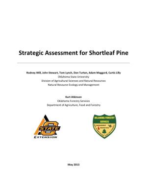 Strategic Assessment for Shortleaf Pine