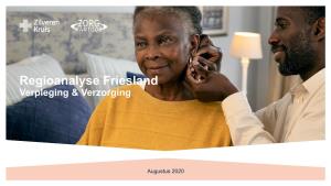 Regioanalyse Friesland Verpleging & Verzorging