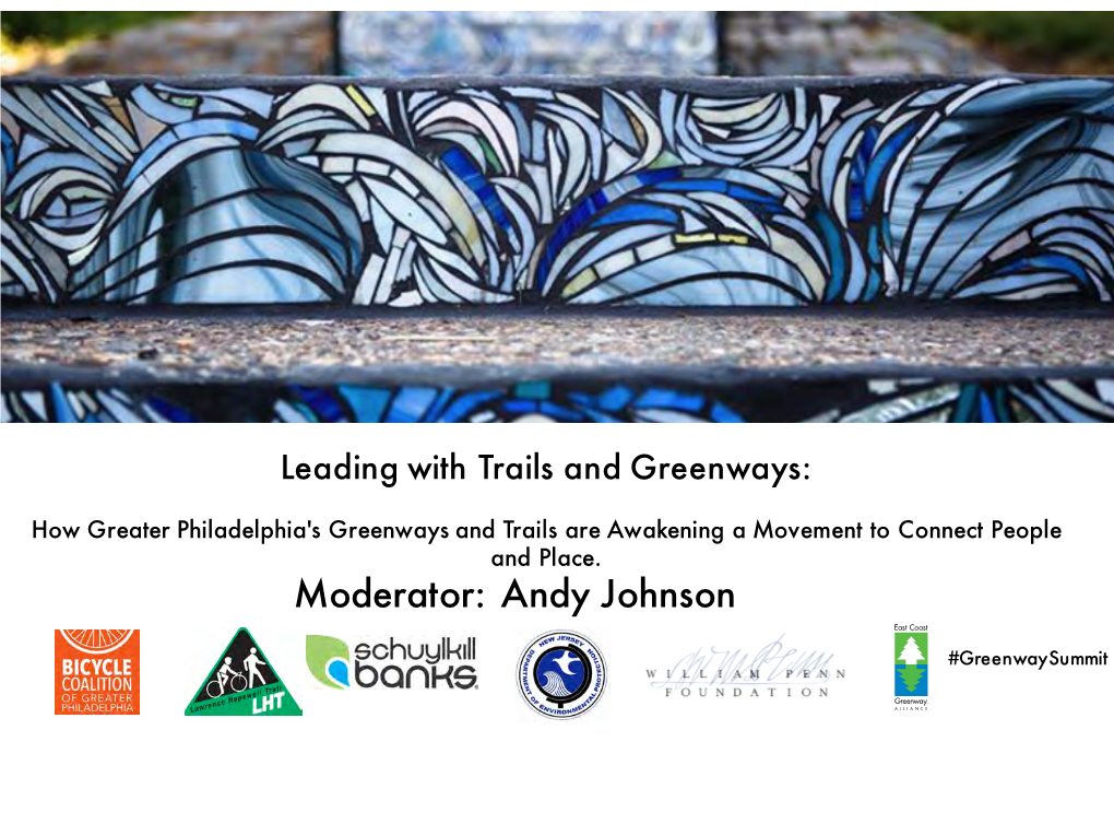 Leading with Trails and Greenways